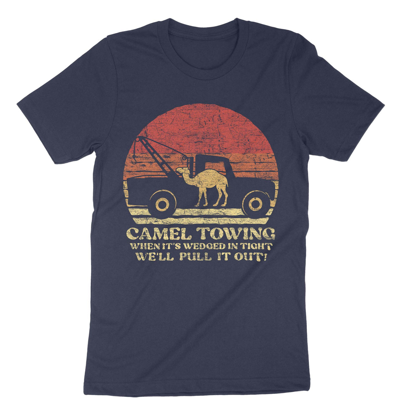 Navy Camel Towing T-Shirt#color_navy