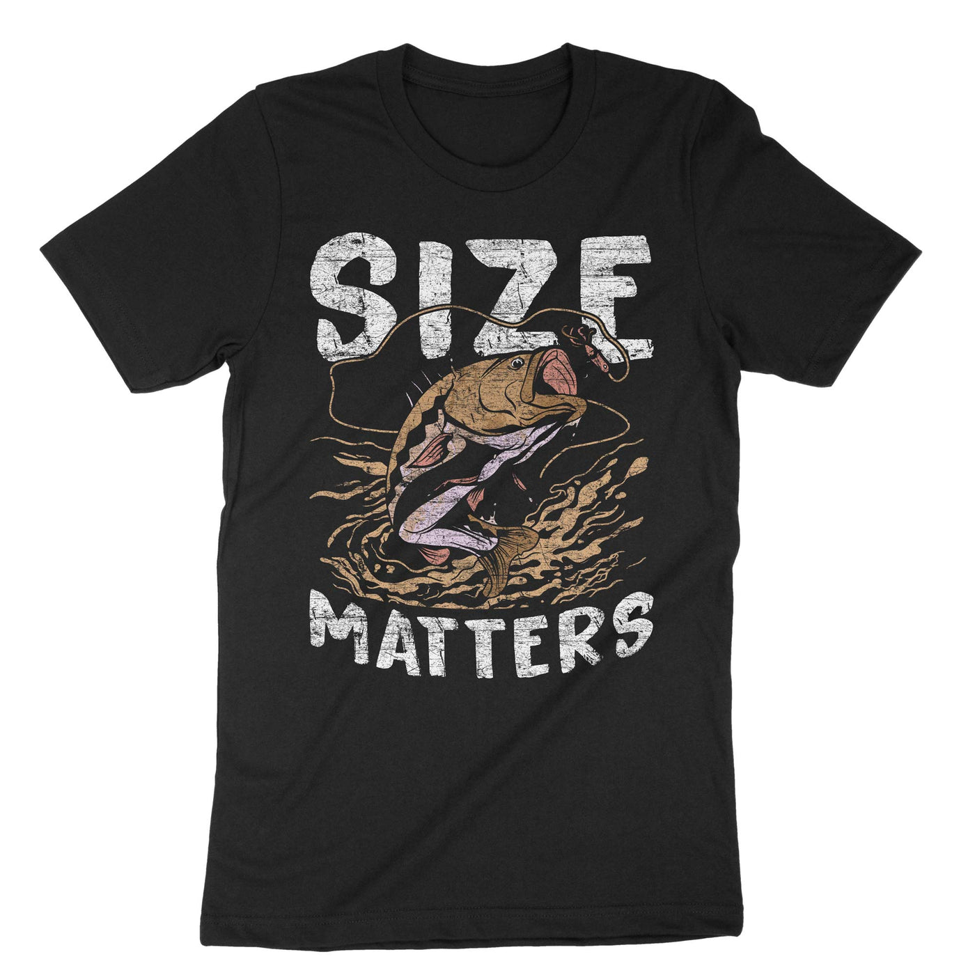 Black Size Matters T-Shirt#color_black