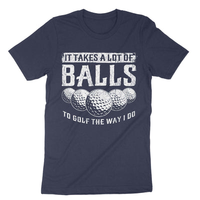 Navy Golf Take Balls T-Shirt#color_navy