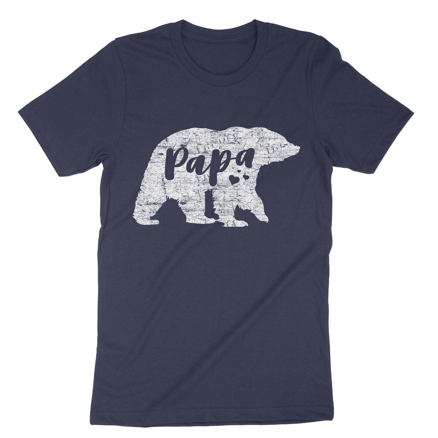 Navy Papa Bear T-Shirt#color_navy
