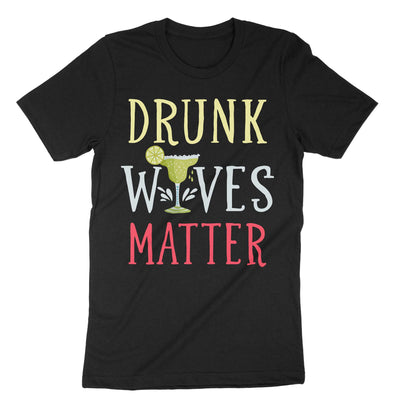 Black Drunk Wives Matter T-Shirt#color_black