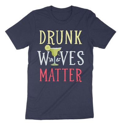 Navy Drunk Wives Matter T-Shirt#color_navy