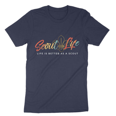 Navy Scout Life Is Better As A Scout T-Shirt#color_navy
