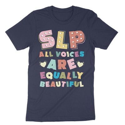 Navy Slp All Voices Are Equally Beautiful T-Shirt#color_navy