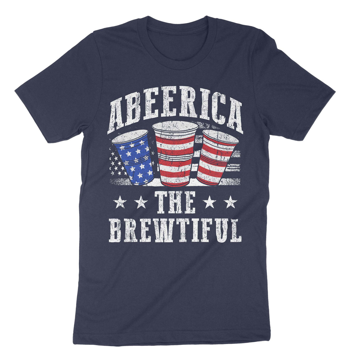 Navy Abeerica The Brewtiful T-Shirt#color_navy