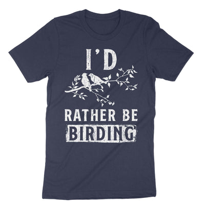 Navy Rather Be Birding T-Shirt#color_navy