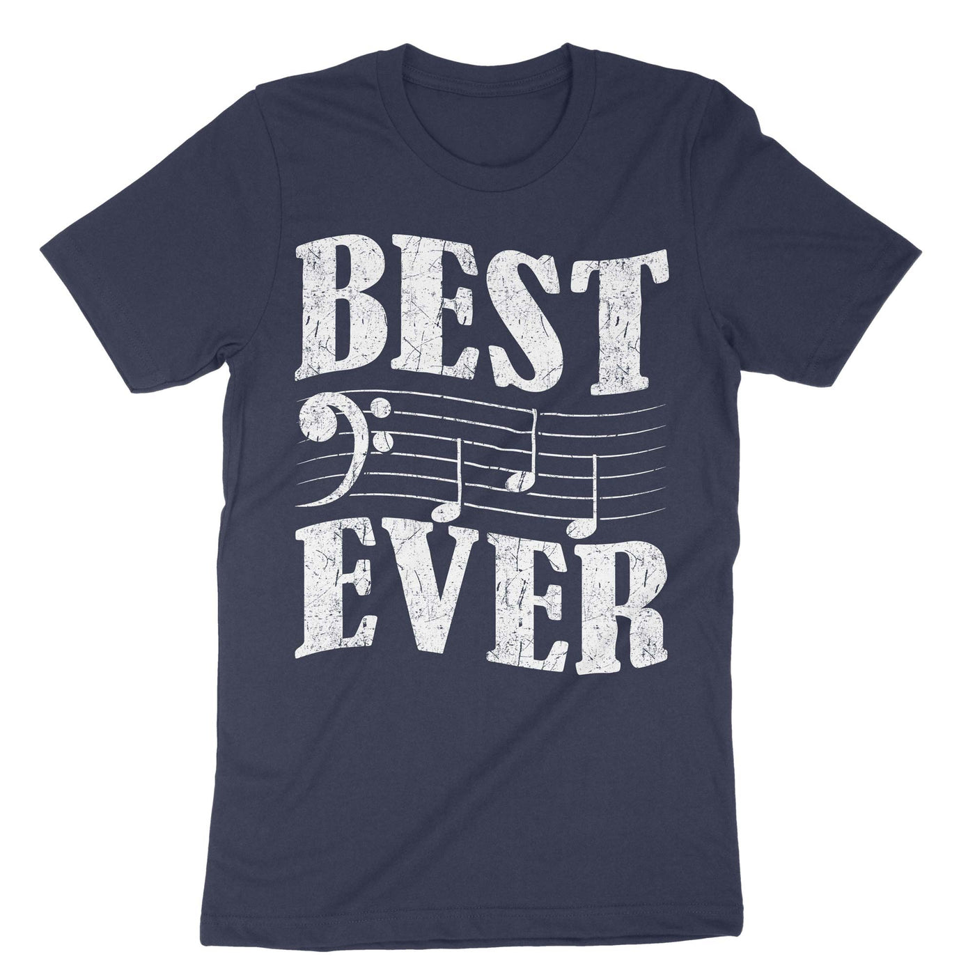 Navy Best Dad Ever T-Shirt#color_navy