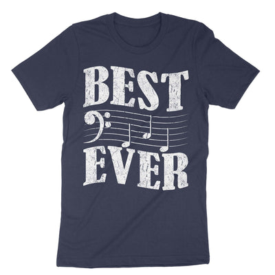 Navy Best Dad Ever T-Shirt#color_navy