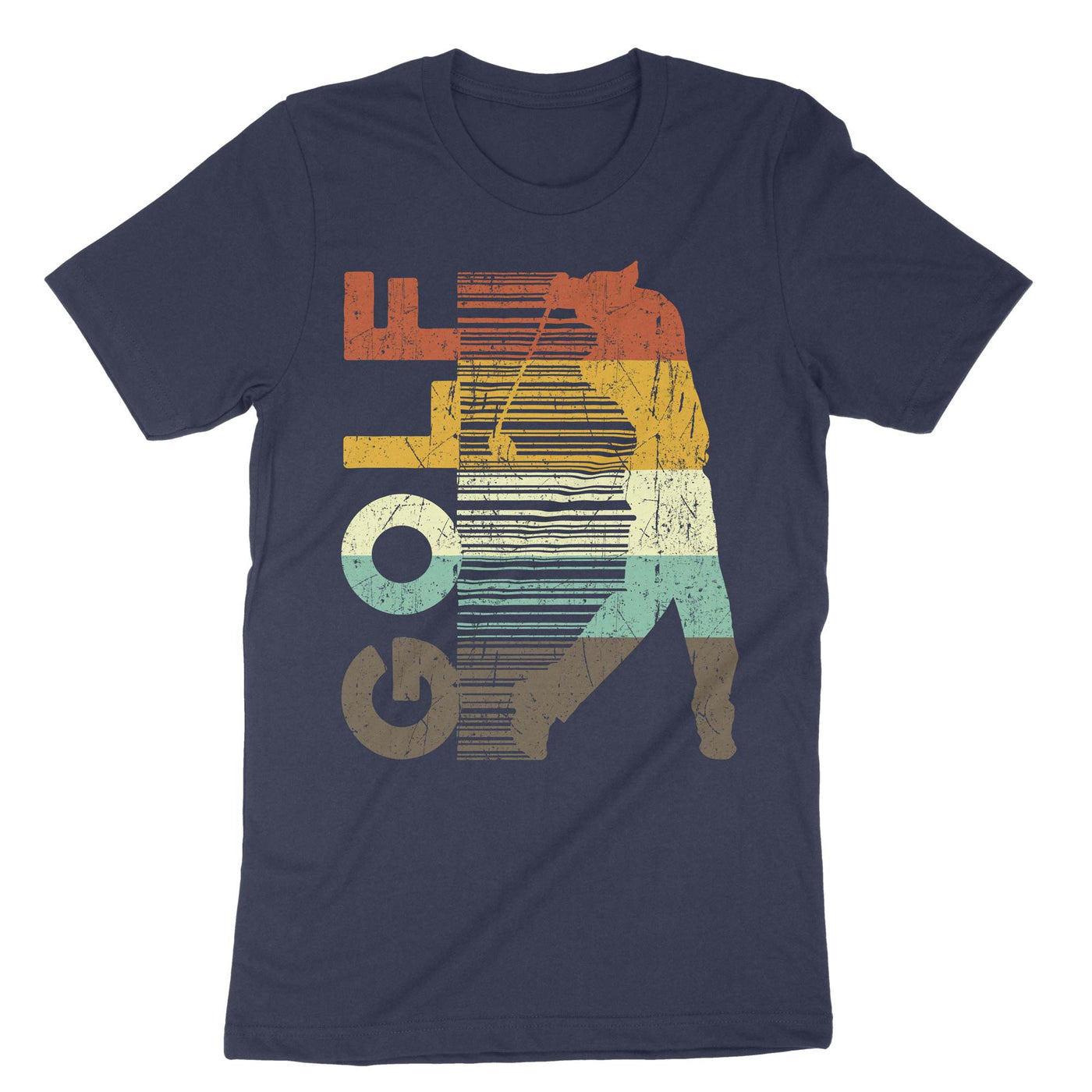 Navy Golfing T-Shirt#color_navy