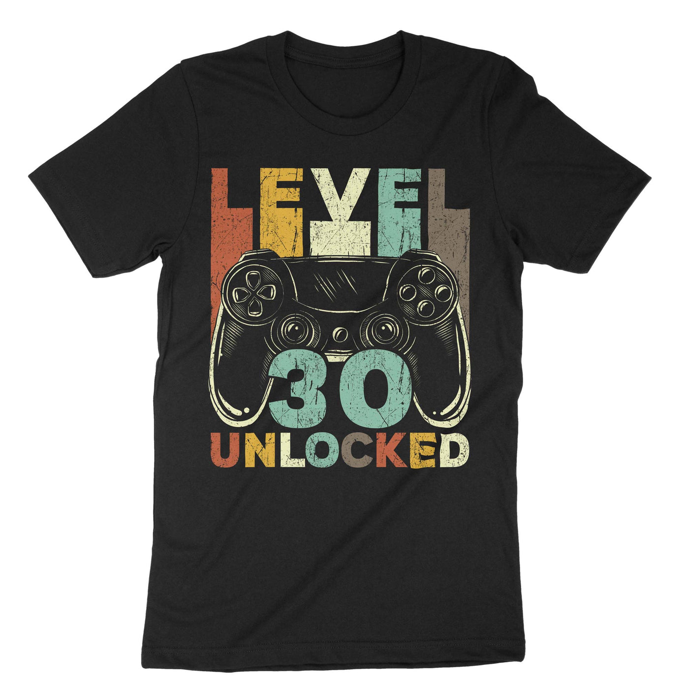 Black Level 30 Unlocked T-Shirt#color_black