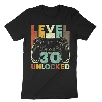Black Level 30 Unlocked T-Shirt#color_black