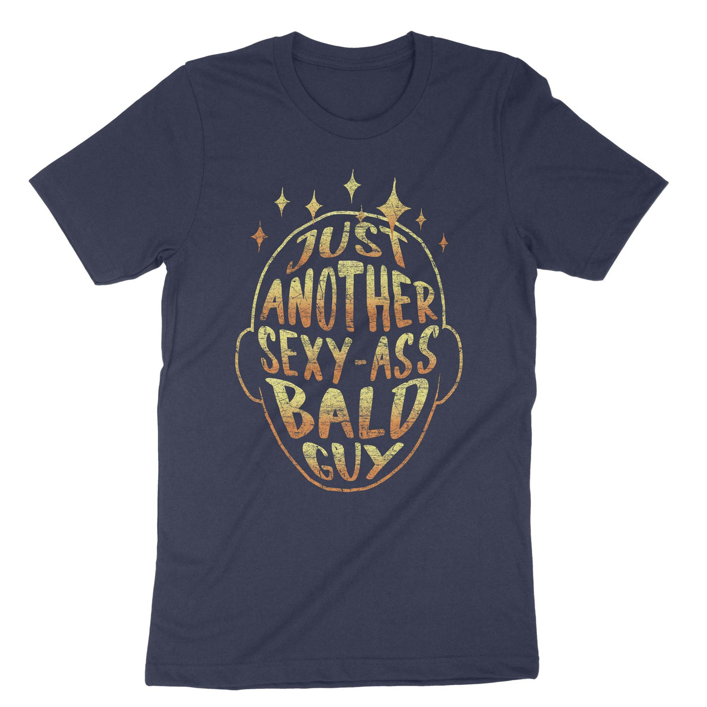 Navy Just Another Sexy Ass Bald Guy T-Shirt#color_navy