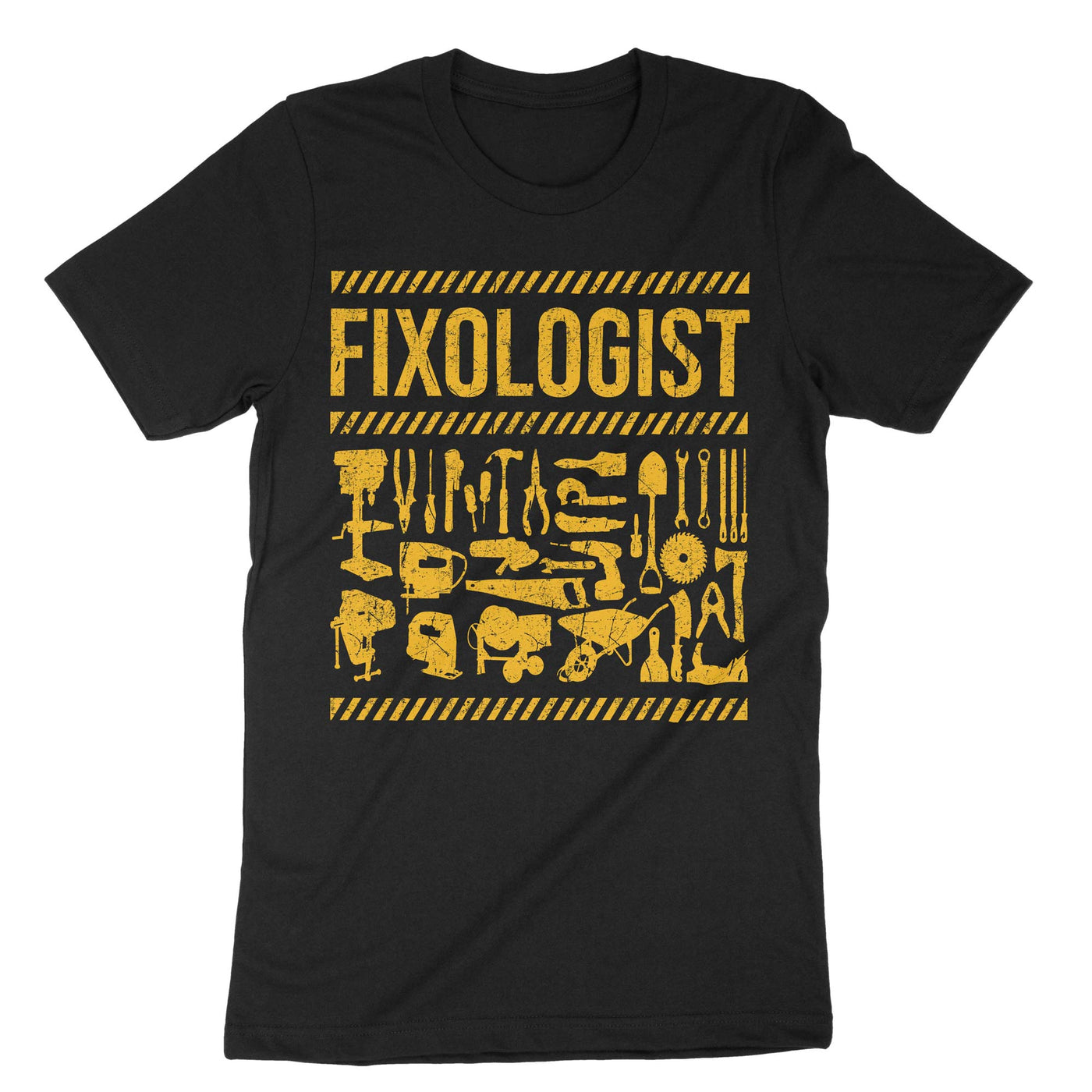 Black Fixologist Repairman T-Shirt#color_black