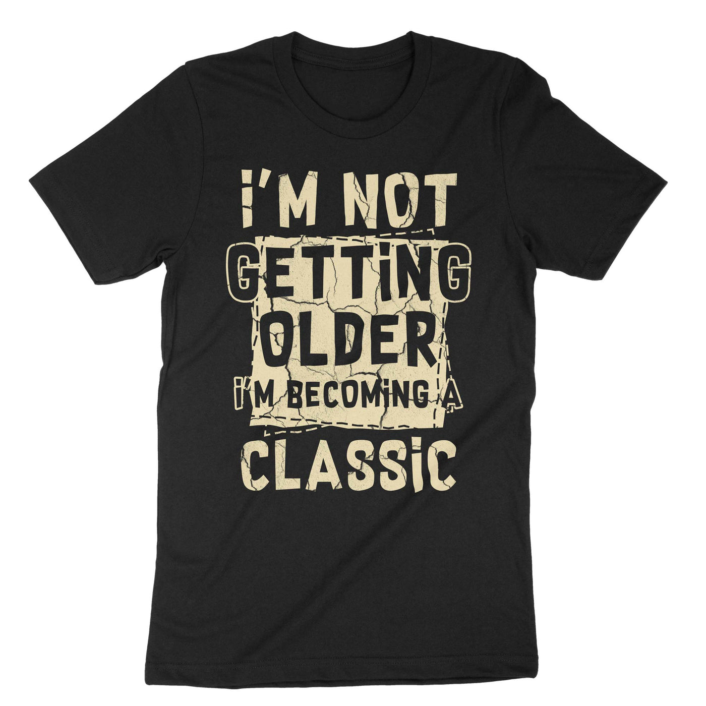 Black Older Becoming Classic T-Shirt#color_black
