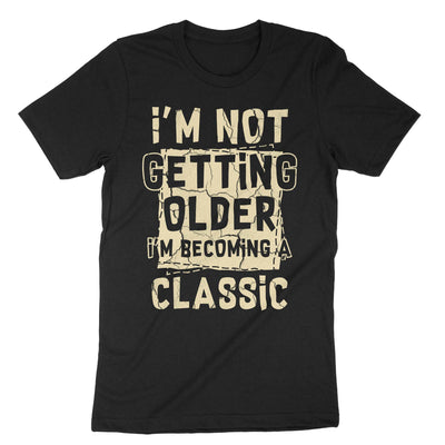 Black Older Becoming Classic T-Shirt#color_black