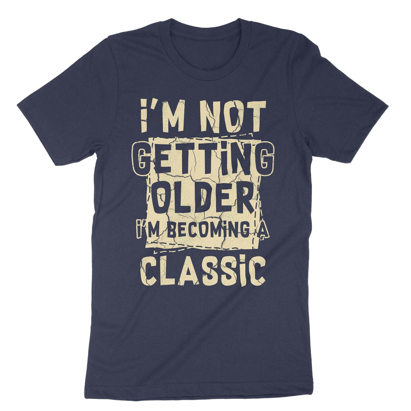 Navy Older Becoming Classic T-Shirt#color_navy
