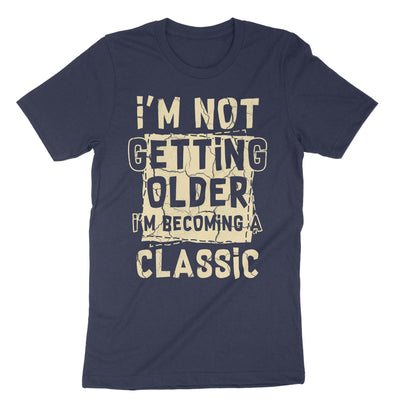 Navy Older Becoming Classic T-Shirt#color_navy