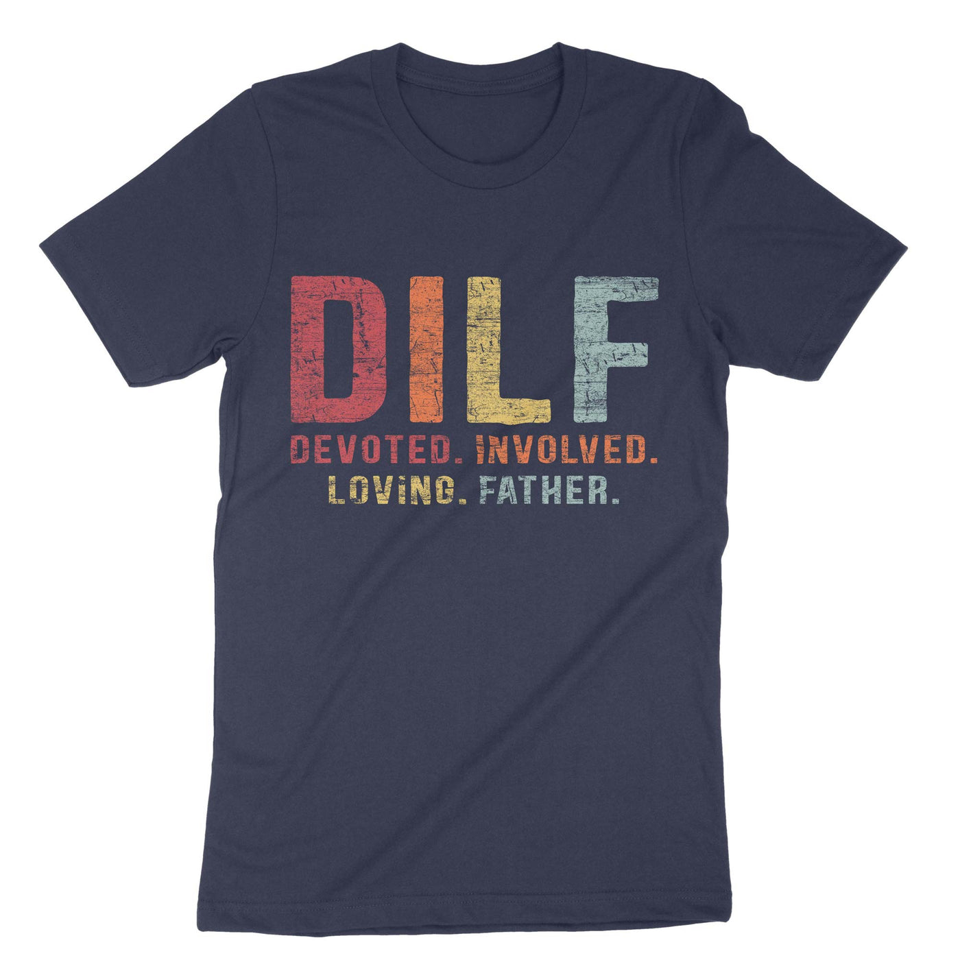 Navy Dilf T-Shirt#color_navy