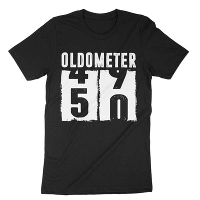 Black Oldometer 50 T-Shirt#color_black