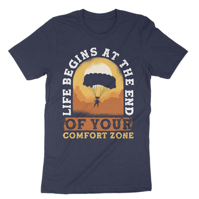 Navy Paragliding Comfort Zone T-Shirt#color_navy