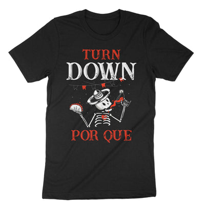 Black Turn Down Pur Que T-Shirt#color_black