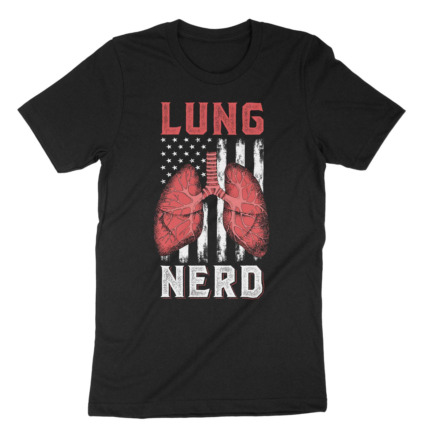 Black Respiratory Therapist Usa Flag T-Shirt#color_black