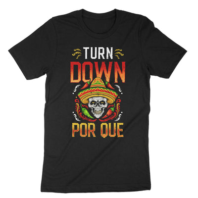 Black Turn Down Pur Que T-Shirt#color_black