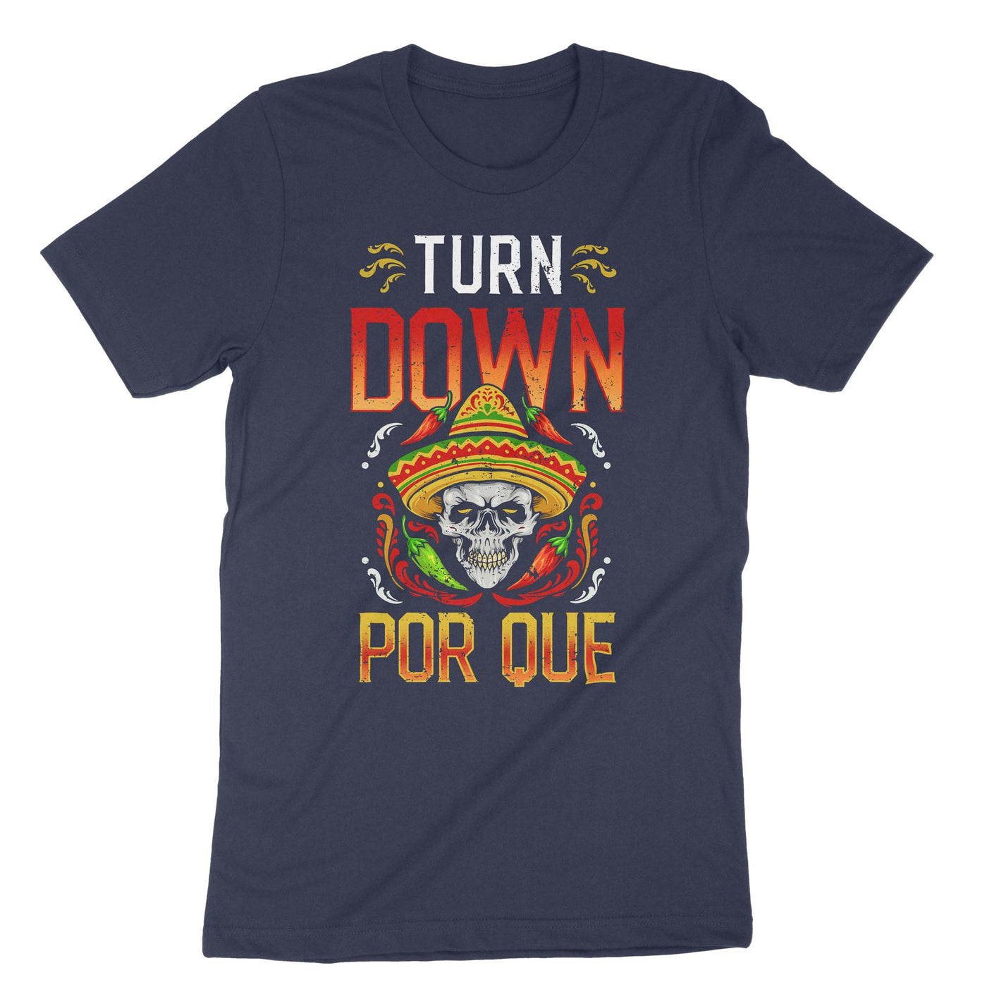 Navy Turn Down Pur Que T-Shirt#color_navy