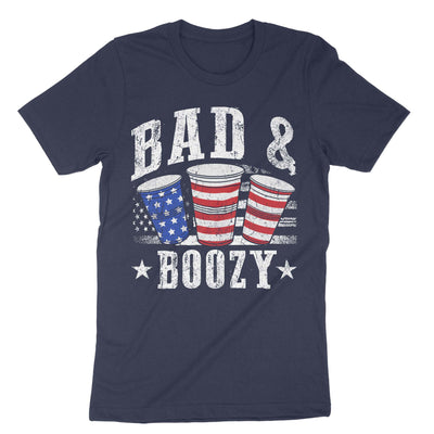 Navy Bad ' Boozy T-Shirt#color_navy