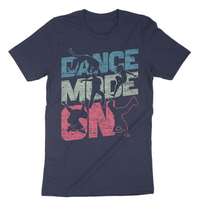 Navy Dance Mode On T-Shirt#color_navy