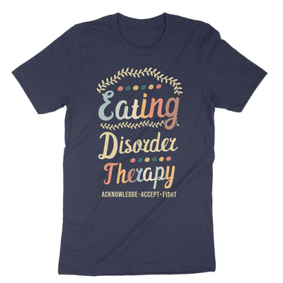 Navy Eating Disorder Therapy T-Shirt#color_navy