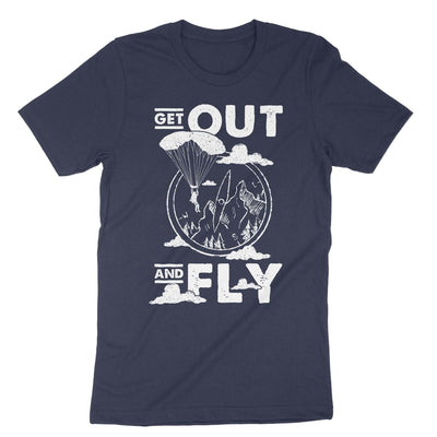 Navy Paragliding Fly T-Shirt#color_navy