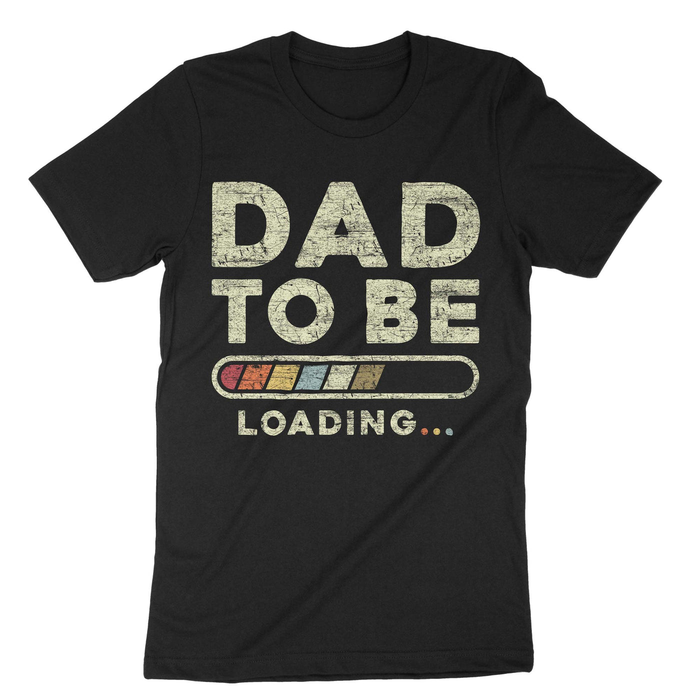 Black Dad To Be T-Shirt#color_black