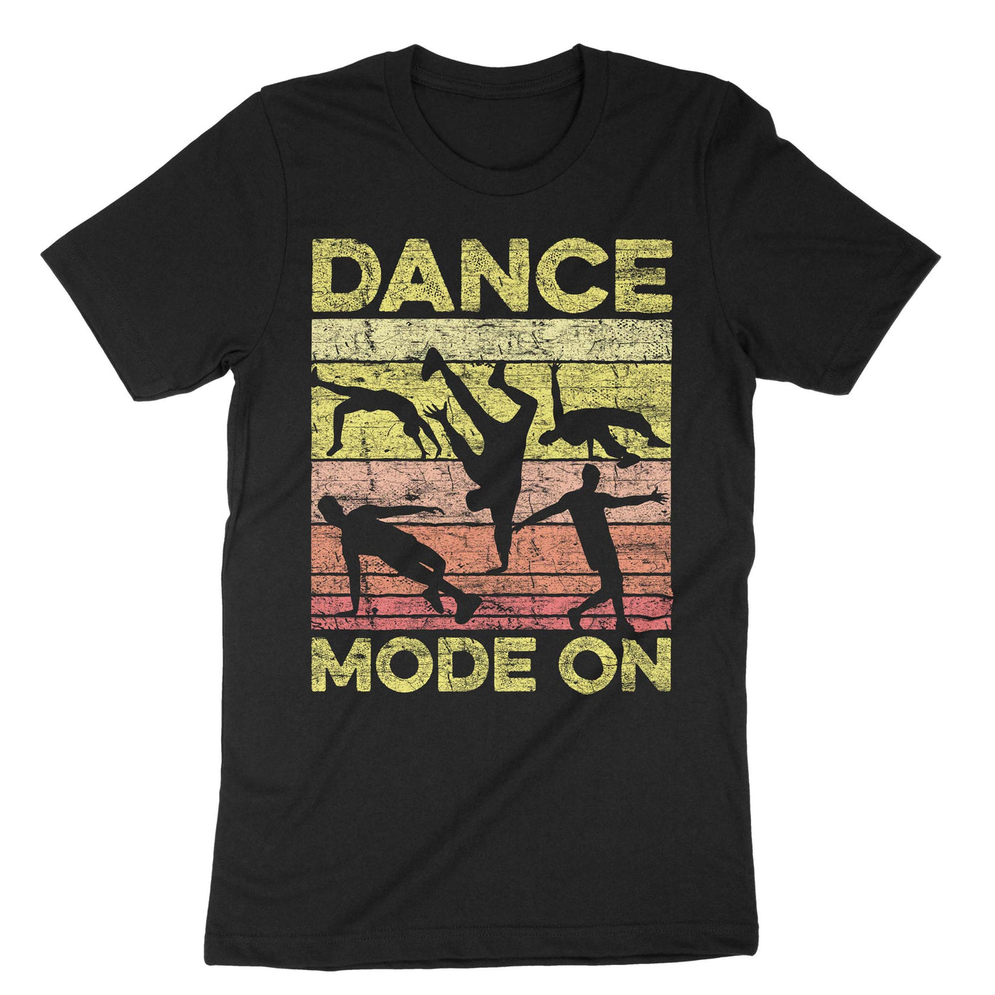 Black Dance Mode On T-Shirt#color_black