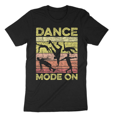 Black Dance Mode On T-Shirt#color_black