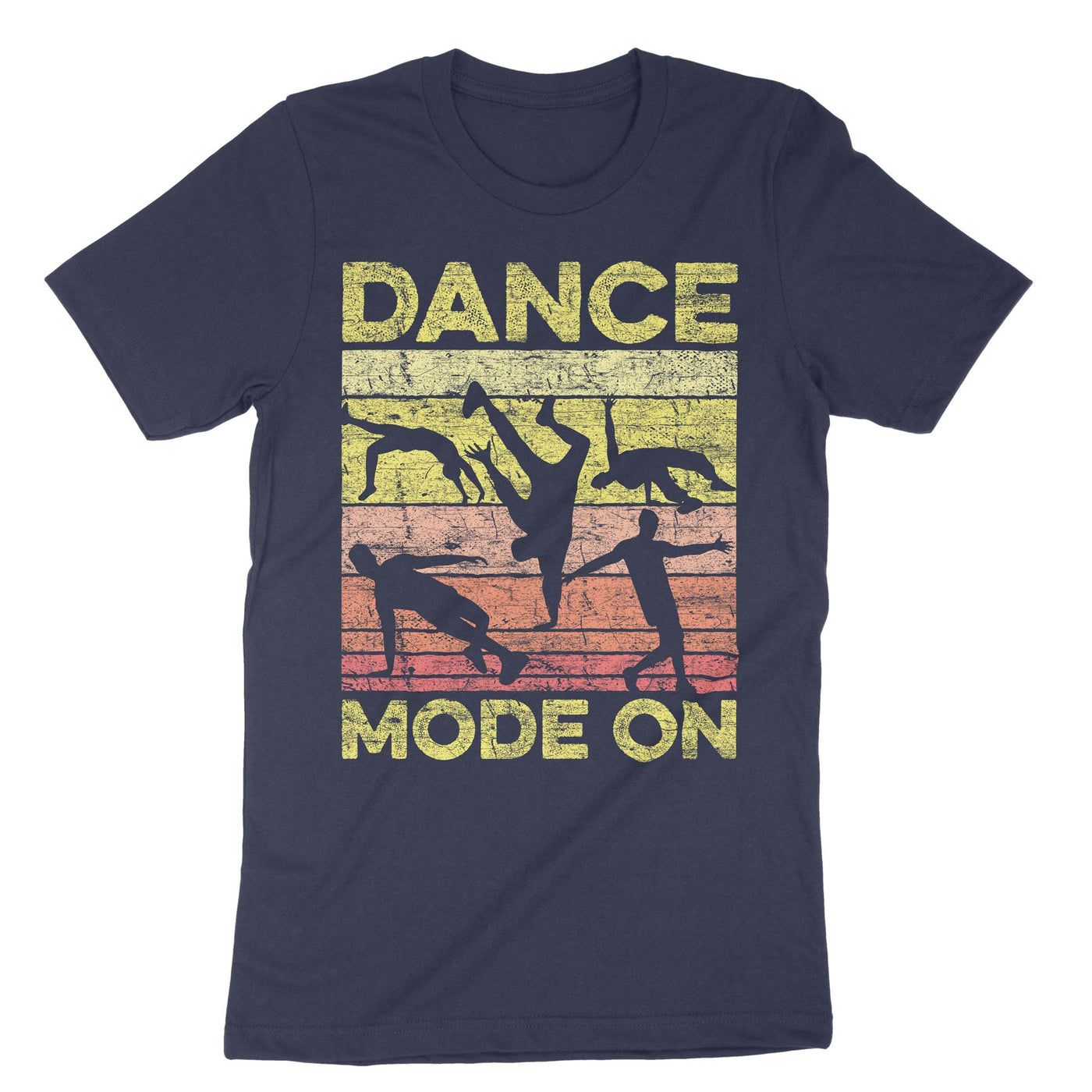 Navy Dance Mode On T-Shirt#color_navy