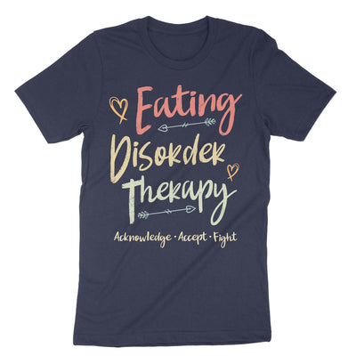 Navy Eating Disorder Therapy T-Shirt#color_navy