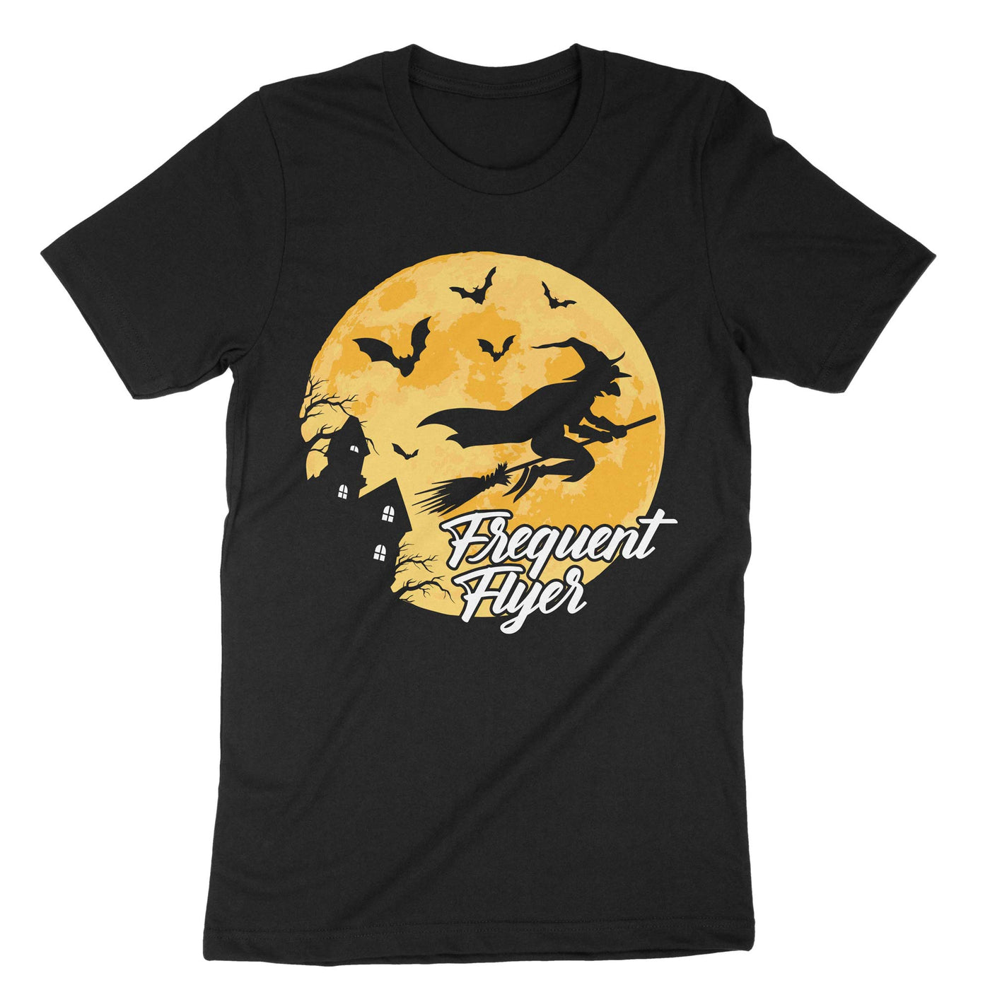 Black Frequent Flyer T-Shirt#color_black