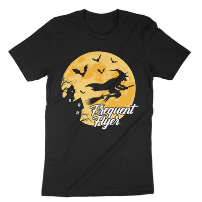 Black Frequent Flyer T-Shirt#color_black
