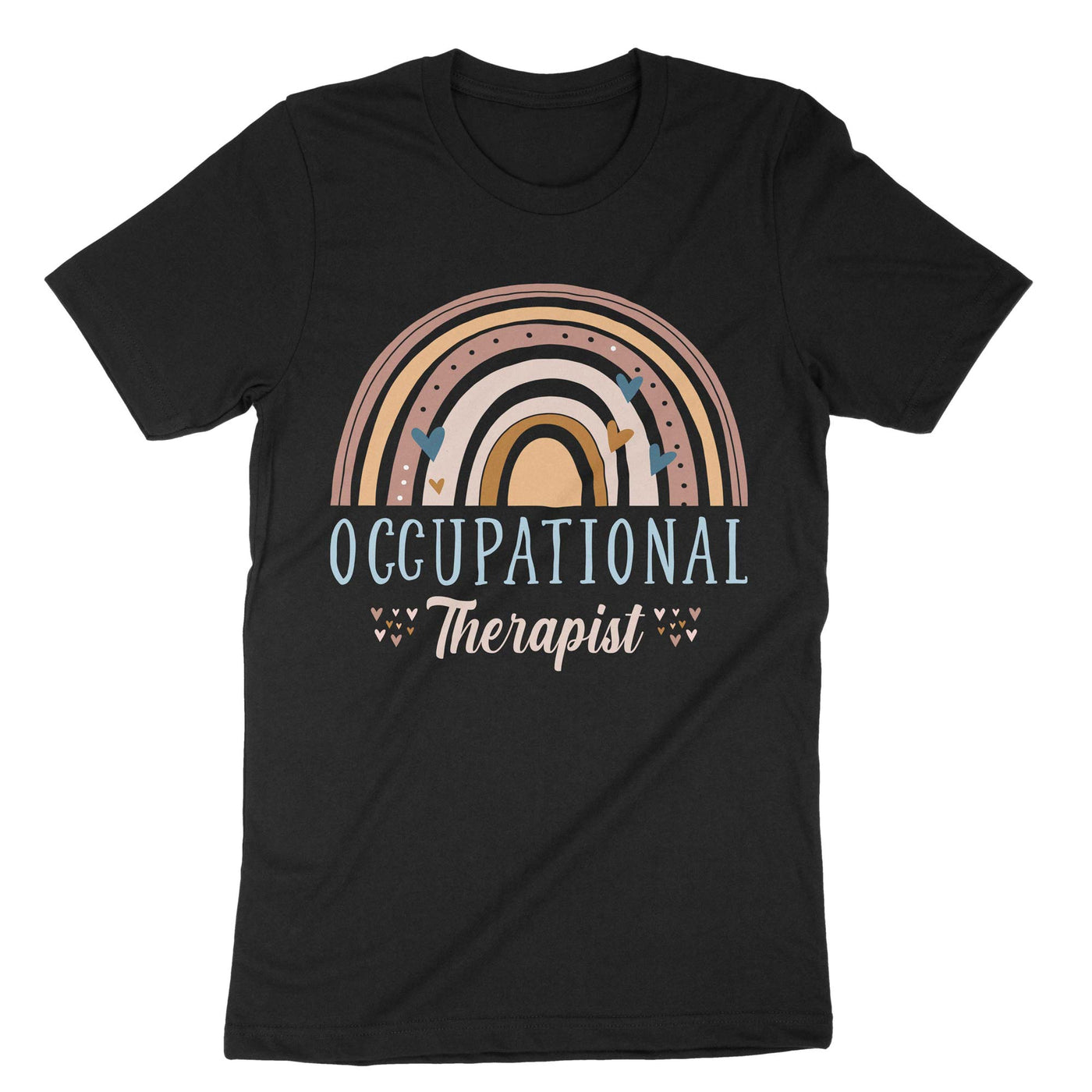 Black Occupational Therapist T-Shirt#color_black