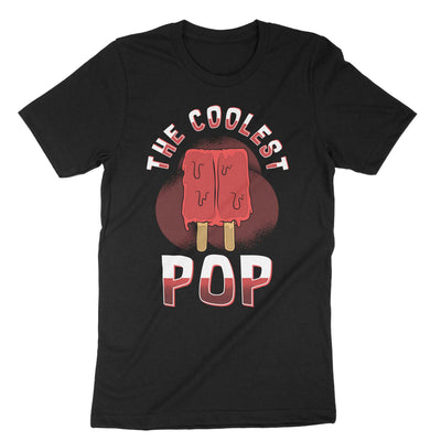 Black The Coolest Pop T-Shirt#color_black