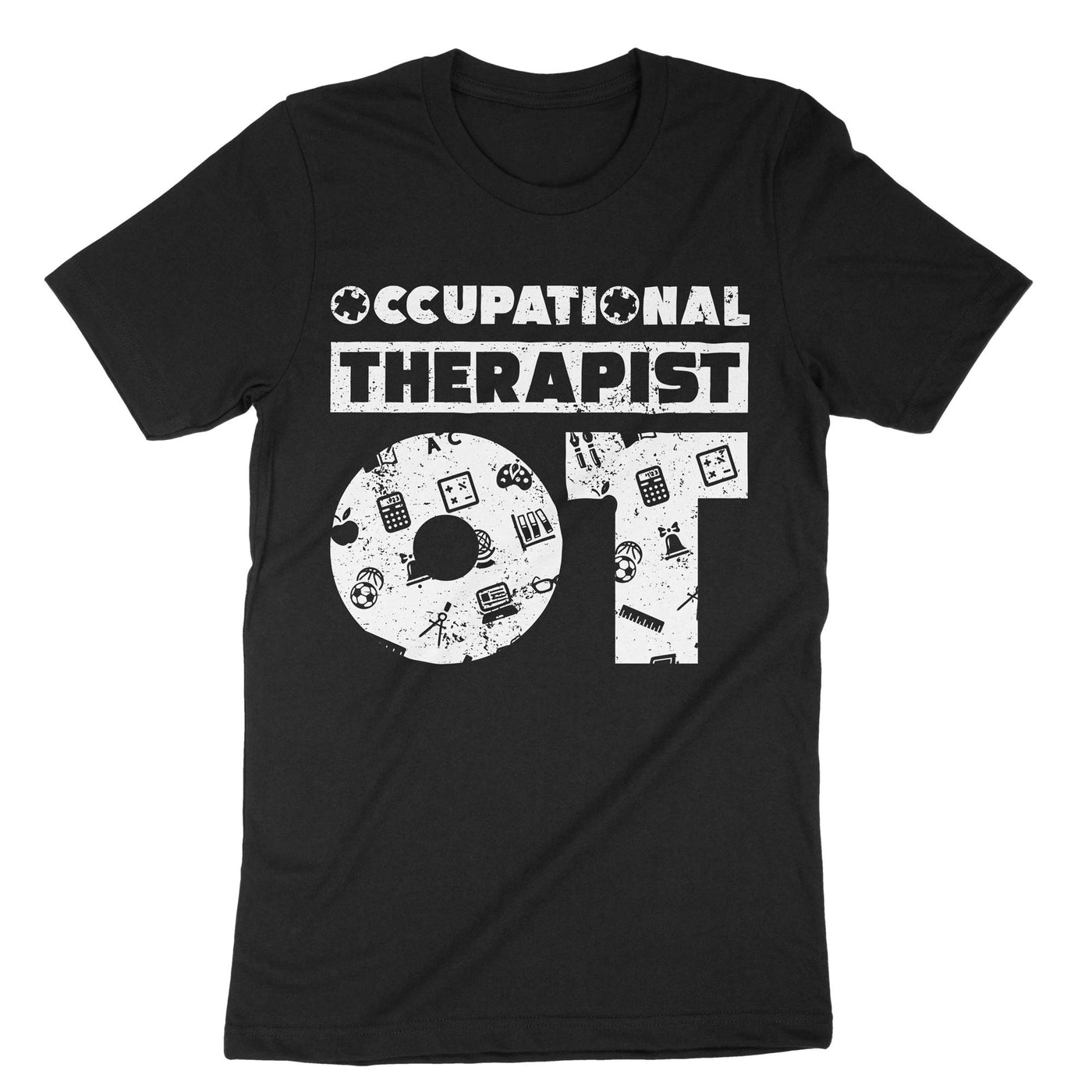 Black Occupational Therapist T-Shirt#color_black