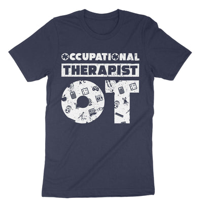 Navy Occupational Therapist T-Shirt#color_navy