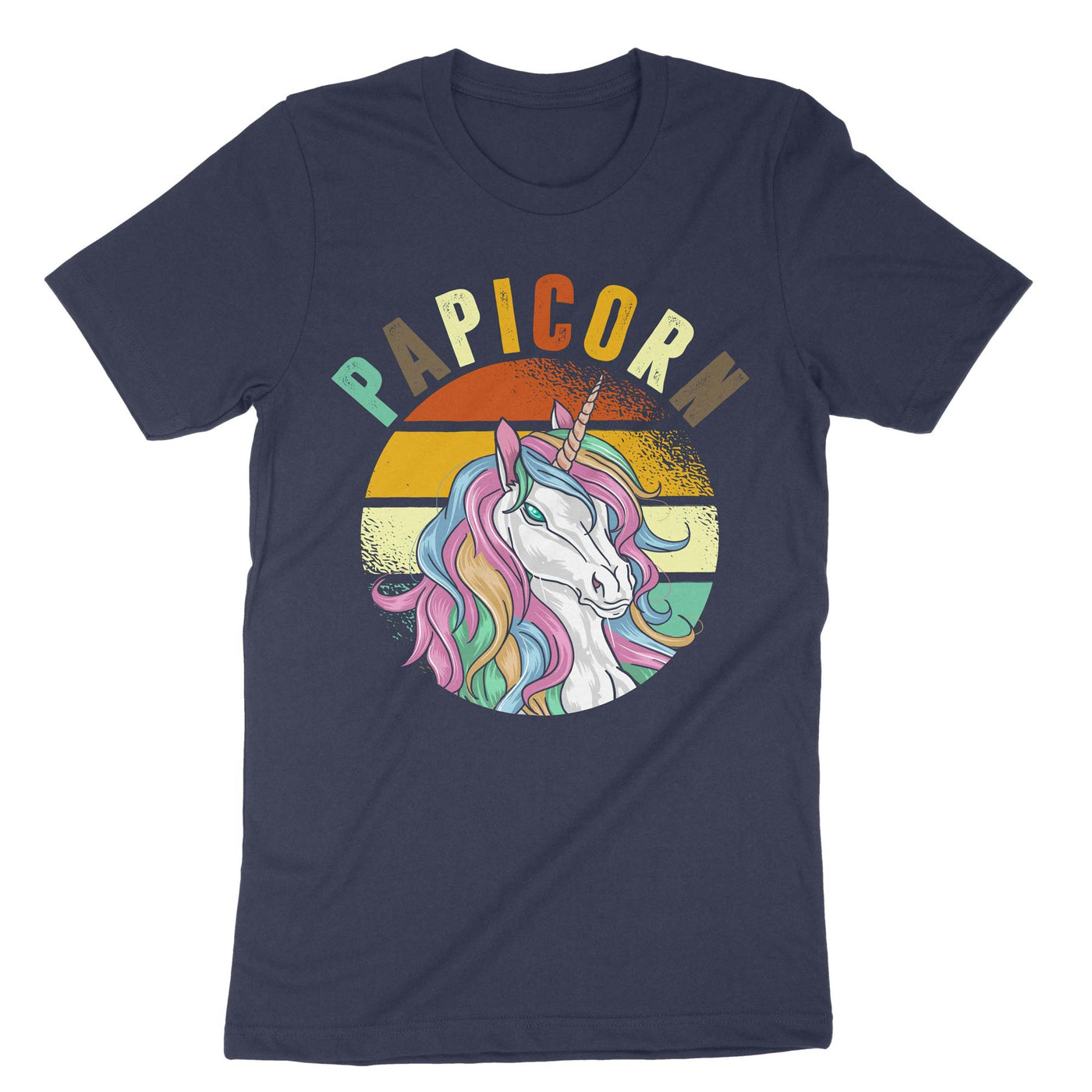 Navy Papi Unicorn T-Shirt#color_navy