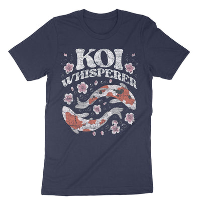 Navy Koi Whisperer T-Shirt#color_navy