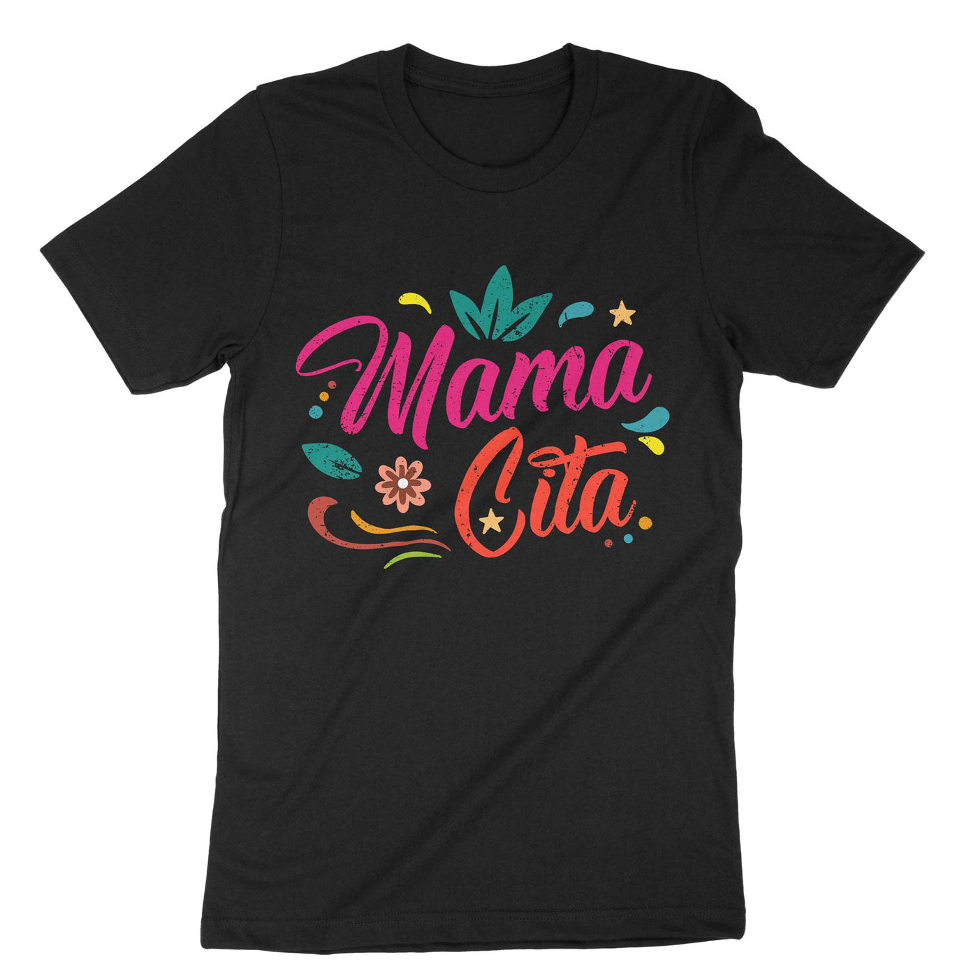 Black Mamacita (cinco De Mayo) T-Shirt#color_black
