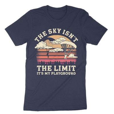 Navy Paragliding Sky Limit T-Shirt#color_navy