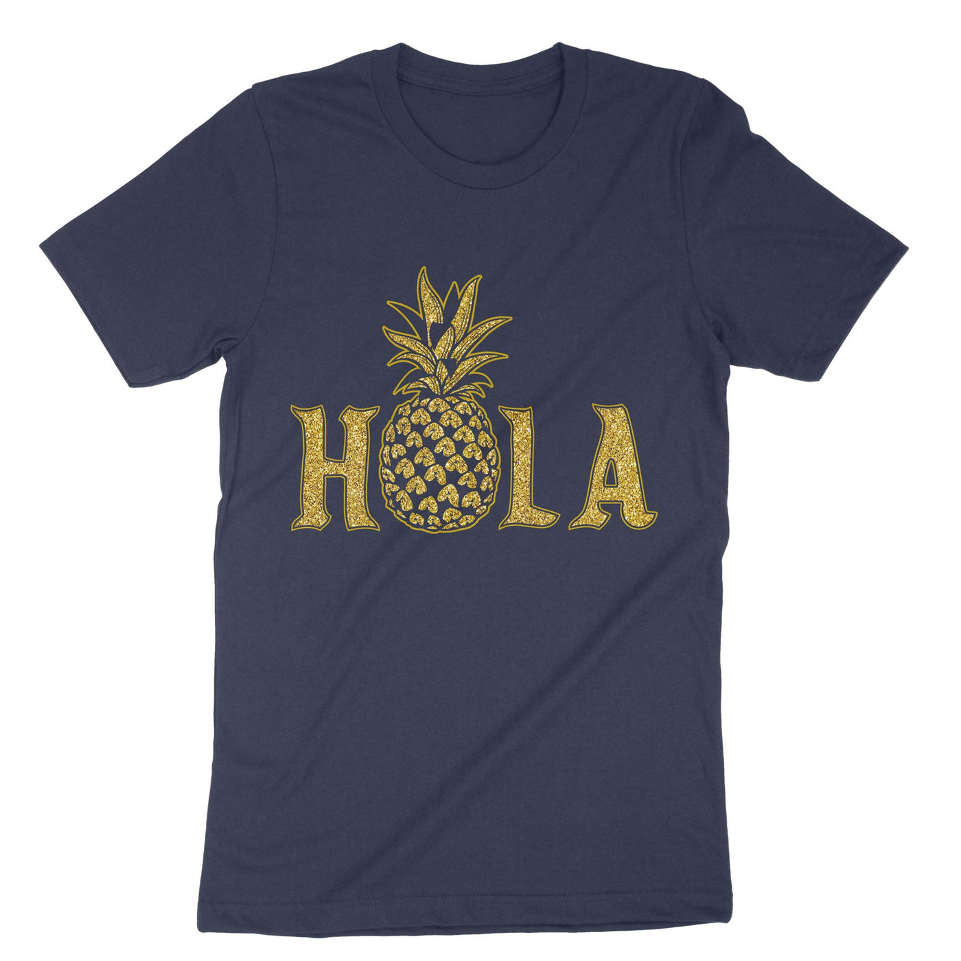 Navy Hola Pineapple T-Shirt#color_navy