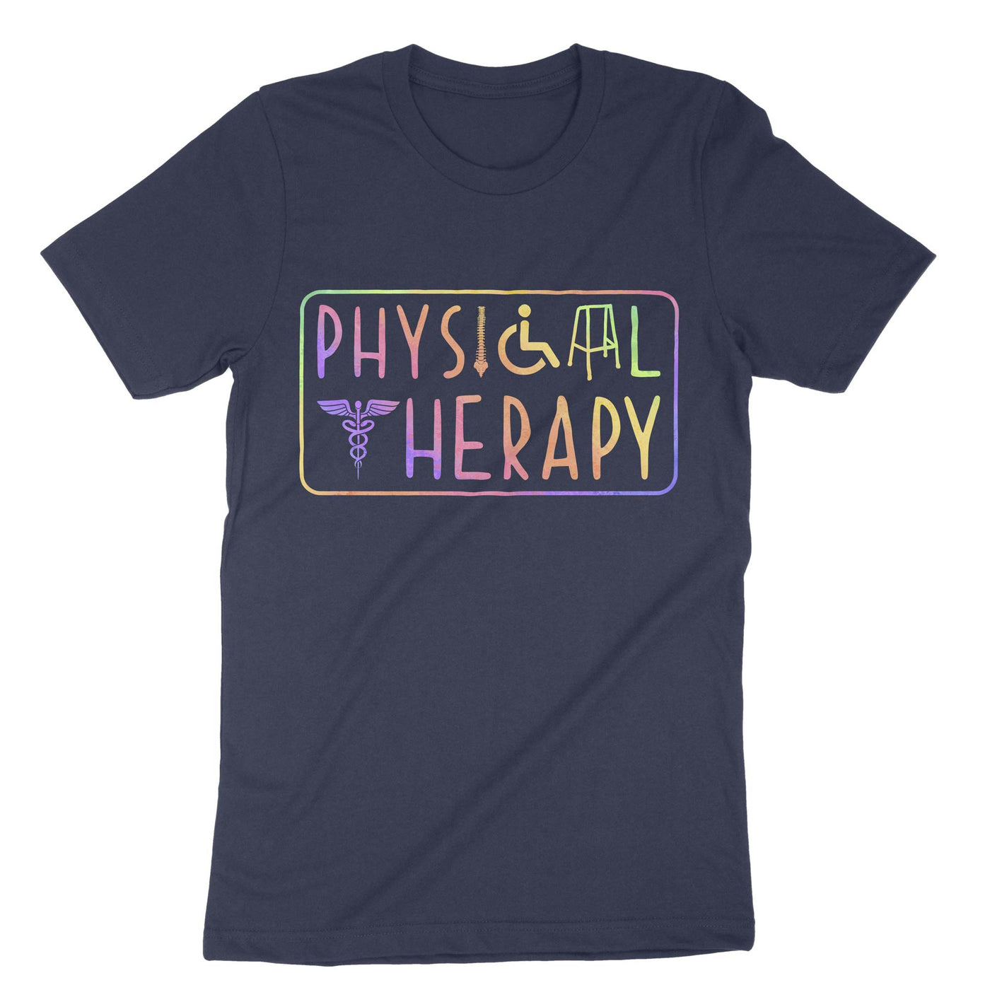 Navy Physical Therapy T-Shirt#color_navy
