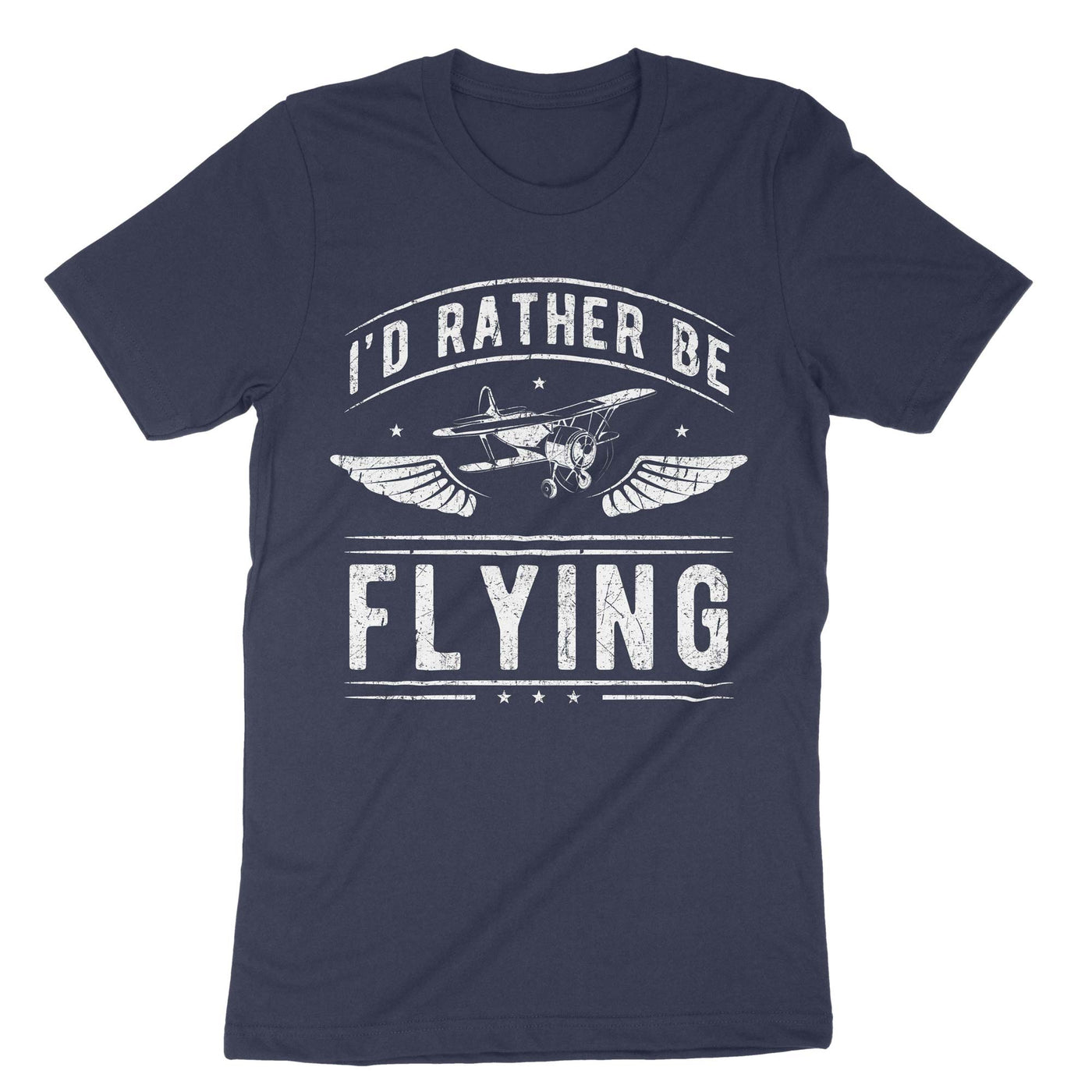 Navy Id Rather Be Flying T-Shirt#color_navy